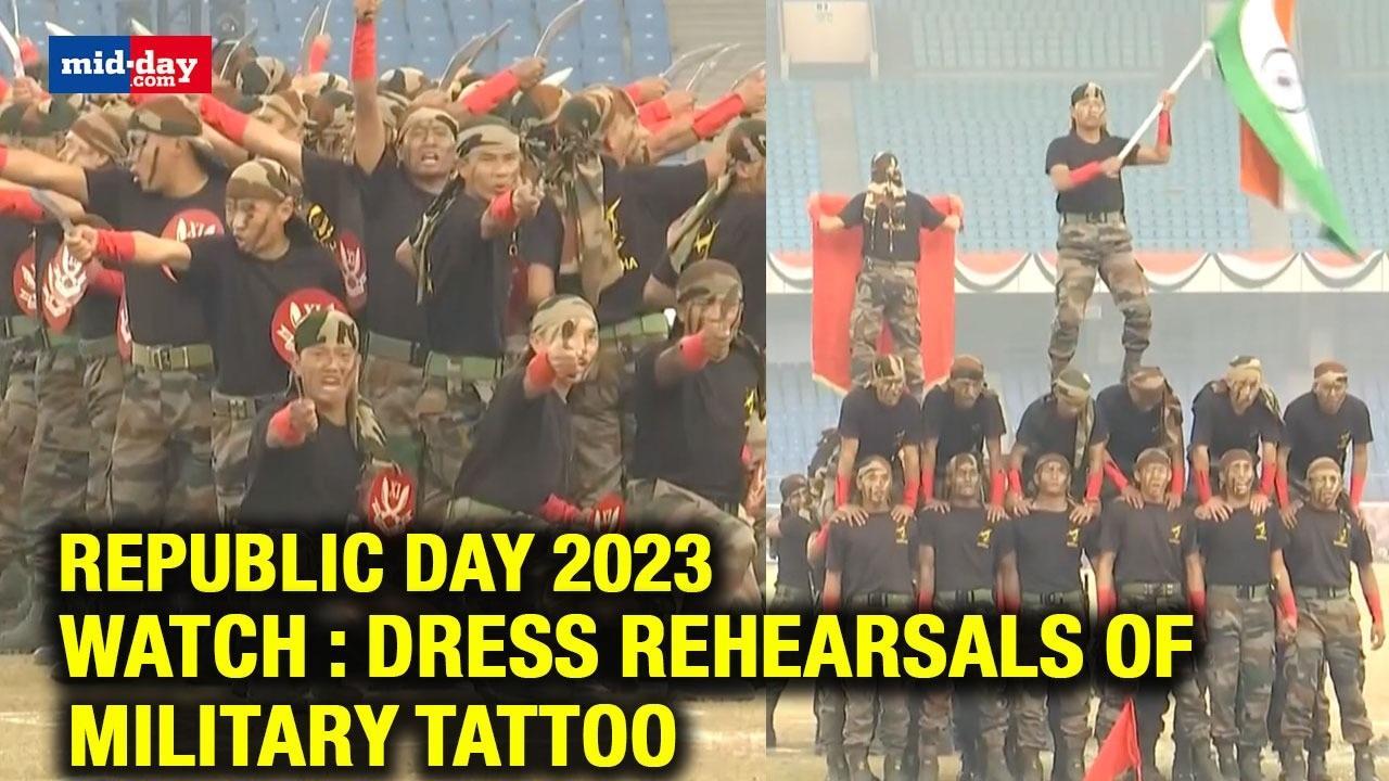 Dress Rehearsals Of Military Tattoo Ahead Of Jan 26 Celebrations